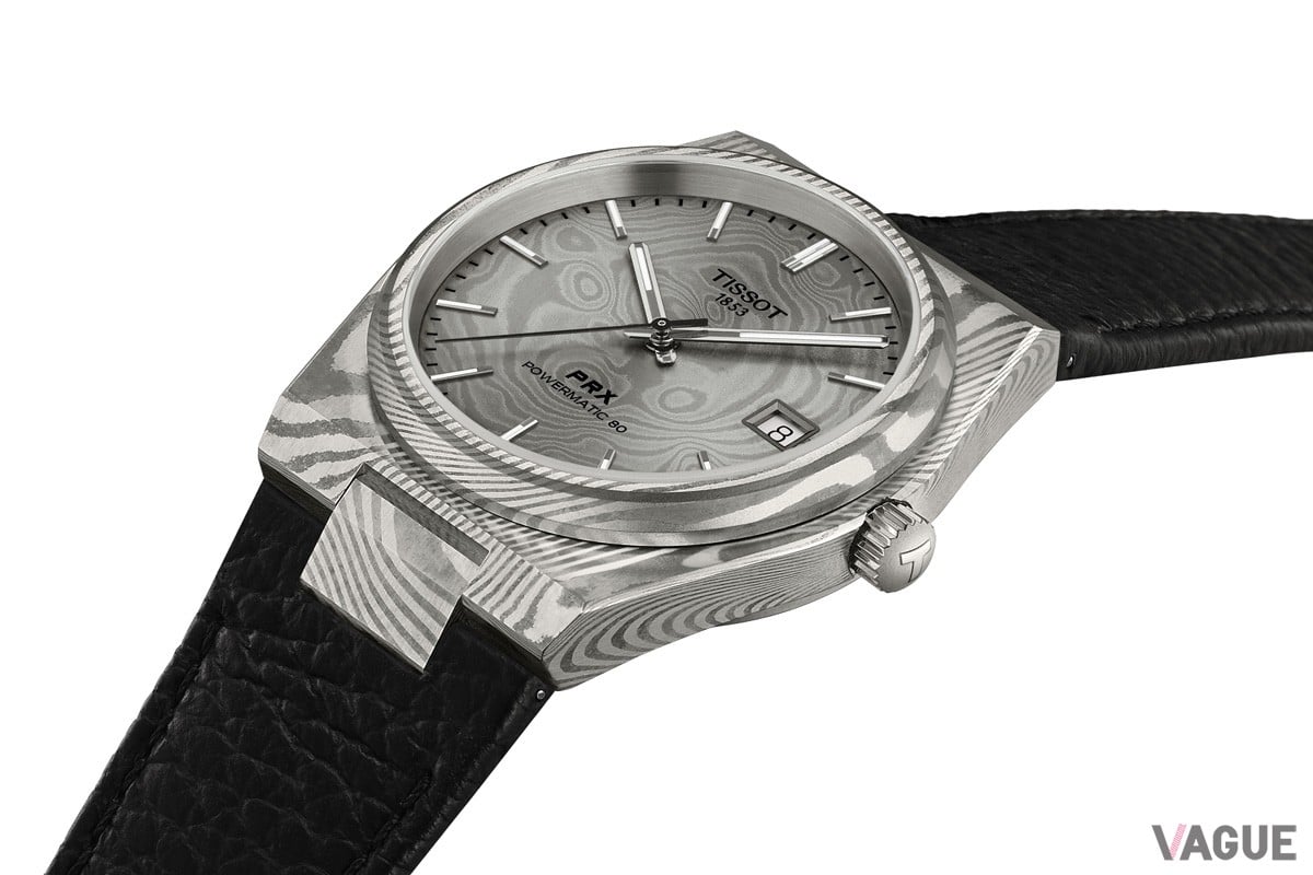 グレインレザーストラップはシーンやスタイルに合わせて交換できる