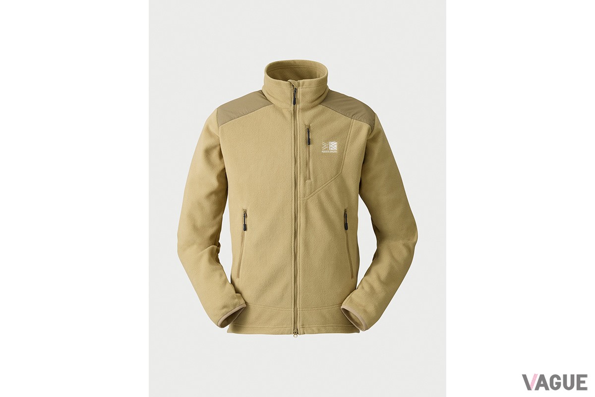 カリマー「fleece zip-up」