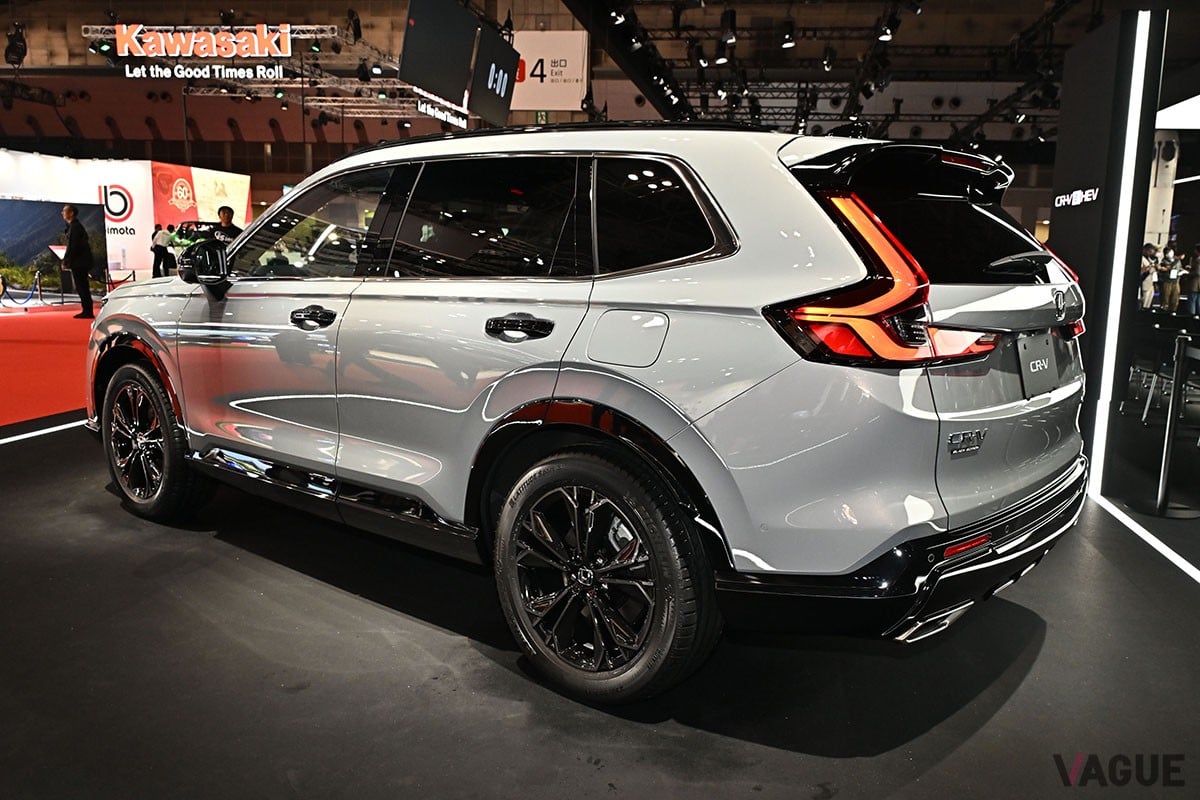 今冬、発売予定のホンダ新型「CR-V e：HEV RS ブラックエディション」