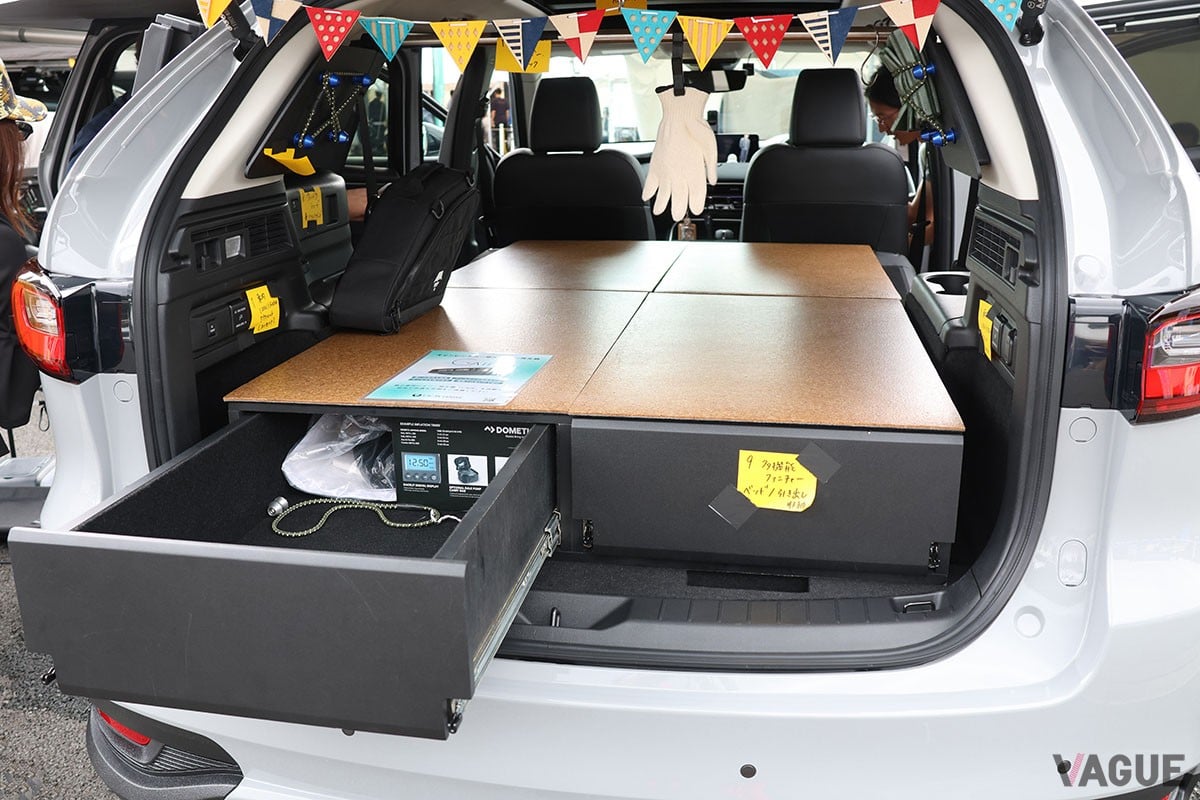 車中泊仕様のマツダ「CX-80」