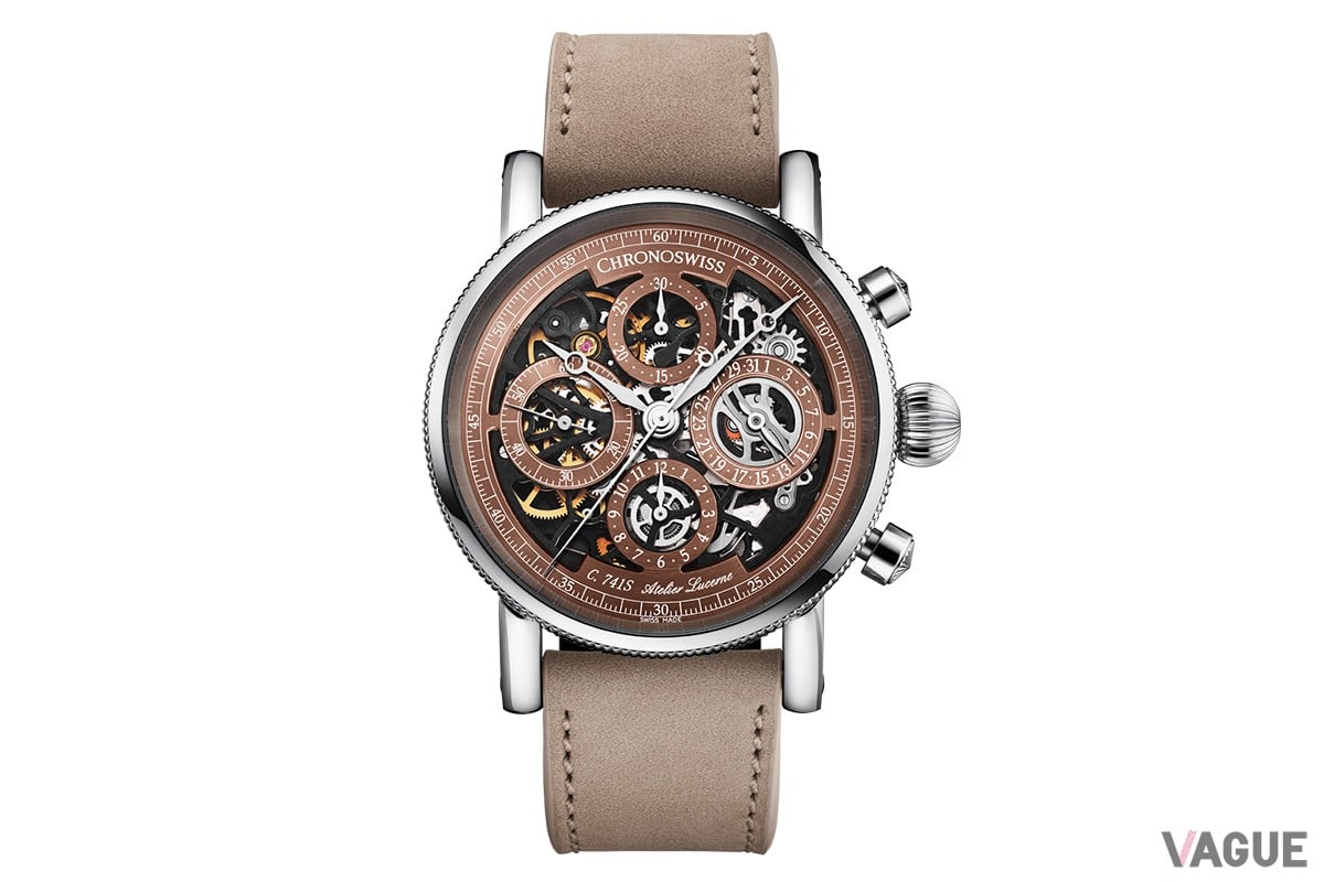 「クロノスイス オーパス クロノグラフ ダカール」（品番：CH-7543T.1S-BR、330万円 消費税込）
