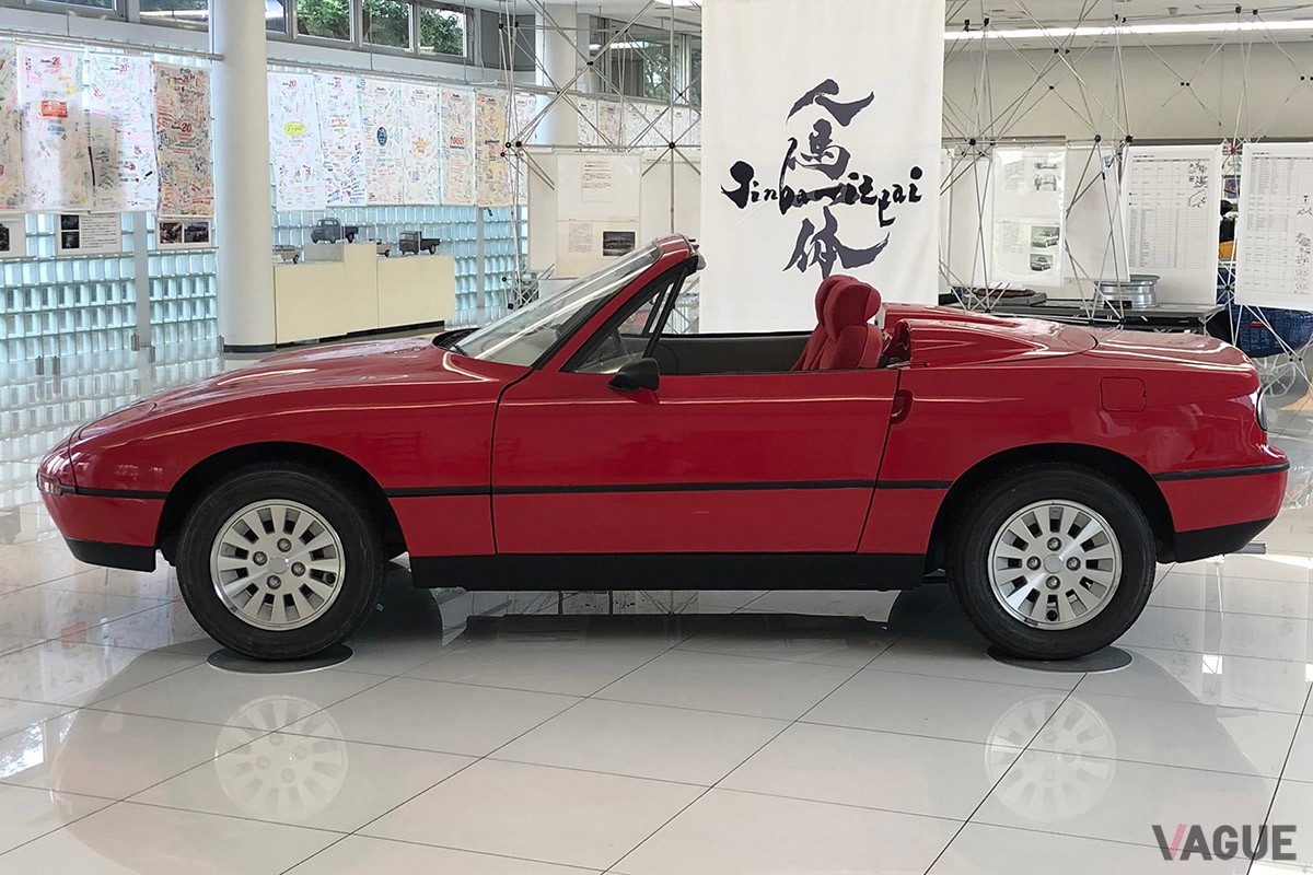 1985年に製作され、アメリカ・カリフォルニアでテスト走行がおこなわれたプロトタイプ
