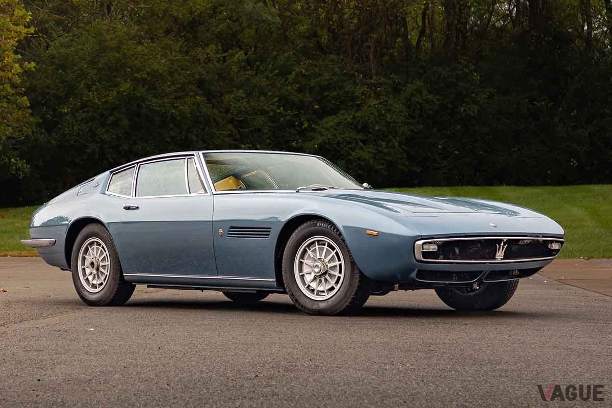 オークションに出品予定の1968年式マセラティ「ギブリ4.7クーペ」Alex Stewart(c)2025 Courtesy of RM Sotheby's