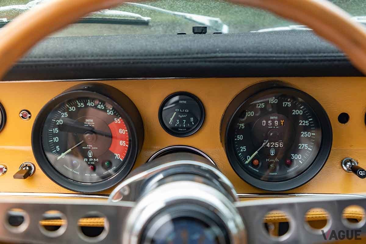 オークションに出品予定の1968年式マセラティ「ギブリ4.7クーペ」Alex Stewart(c)2025 Courtesy of RM Sotheby's