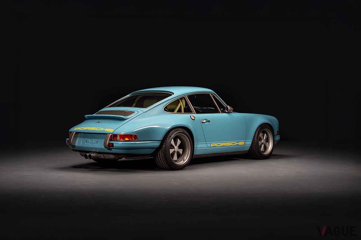 オークションに出品予定の、シンガーが再構築した1991年式ポルシェ「911」Abdulla Jaafari(c)2025 Courtesy of RM Sotheby's