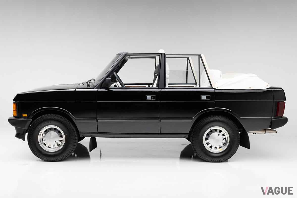 オークションに出品予定の1992年型のレンジローバー「シャモア」(c)2025 Courtesy of RM Sotheby's