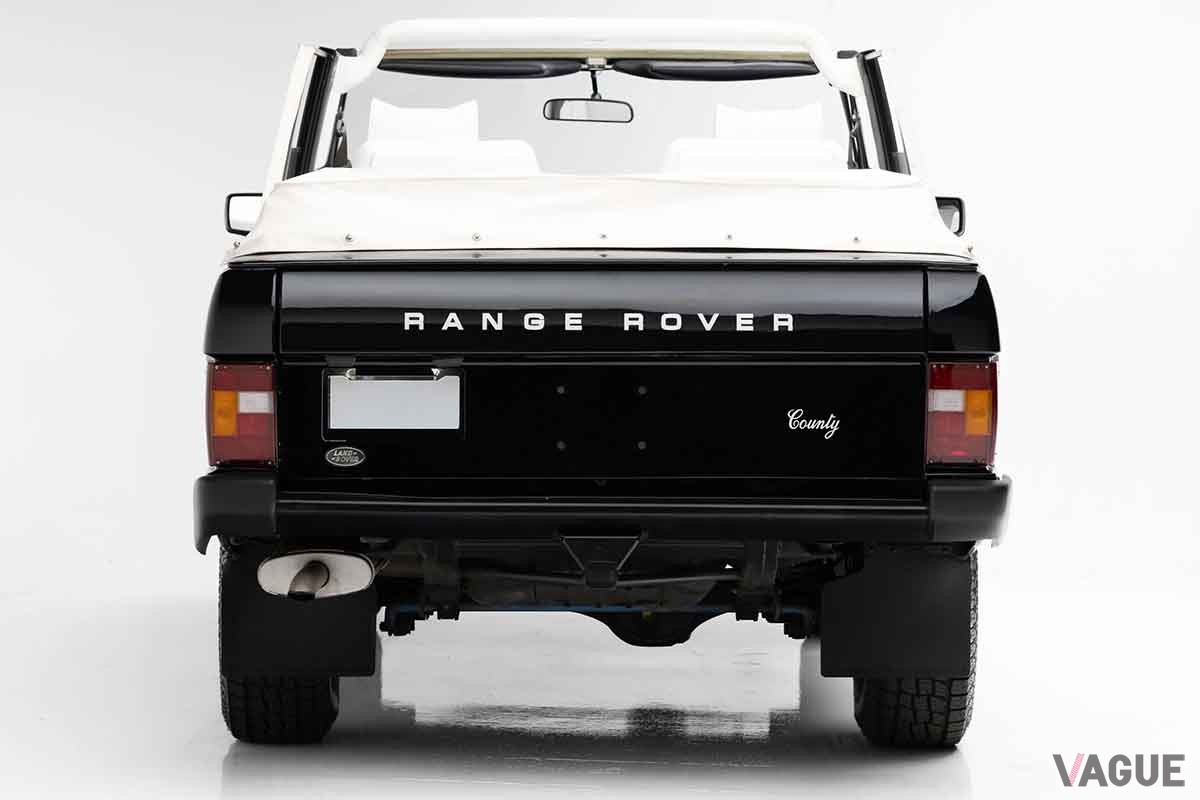 オークションに出品予定の1992年型のレンジローバー「シャモア」(c)2025 Courtesy of RM Sotheby's