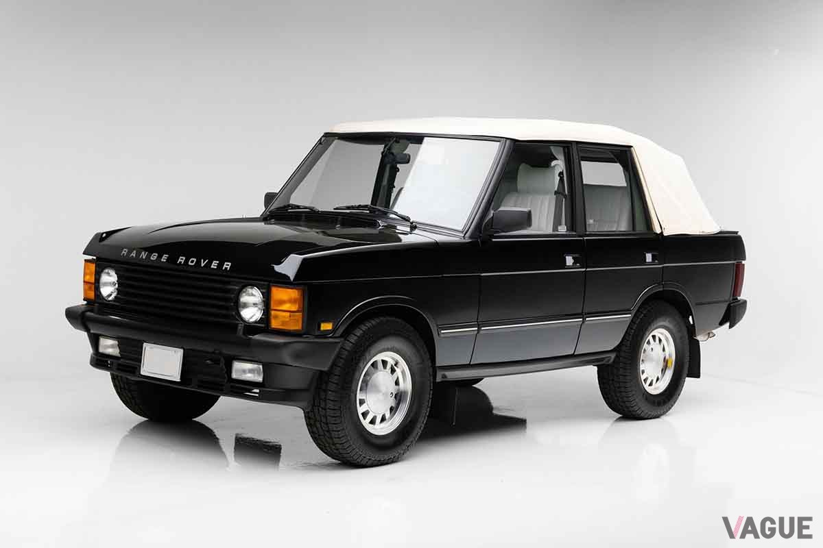 オークションに出品予定の1992年型のレンジローバー「シャモア」(c)2025 Courtesy of RM Sotheby's