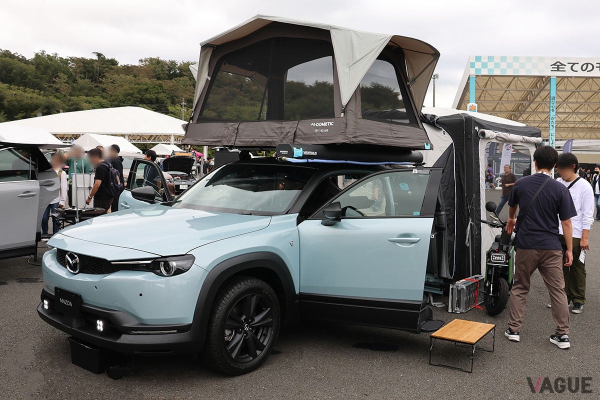 車中泊仕様のマツダ「MX-30」