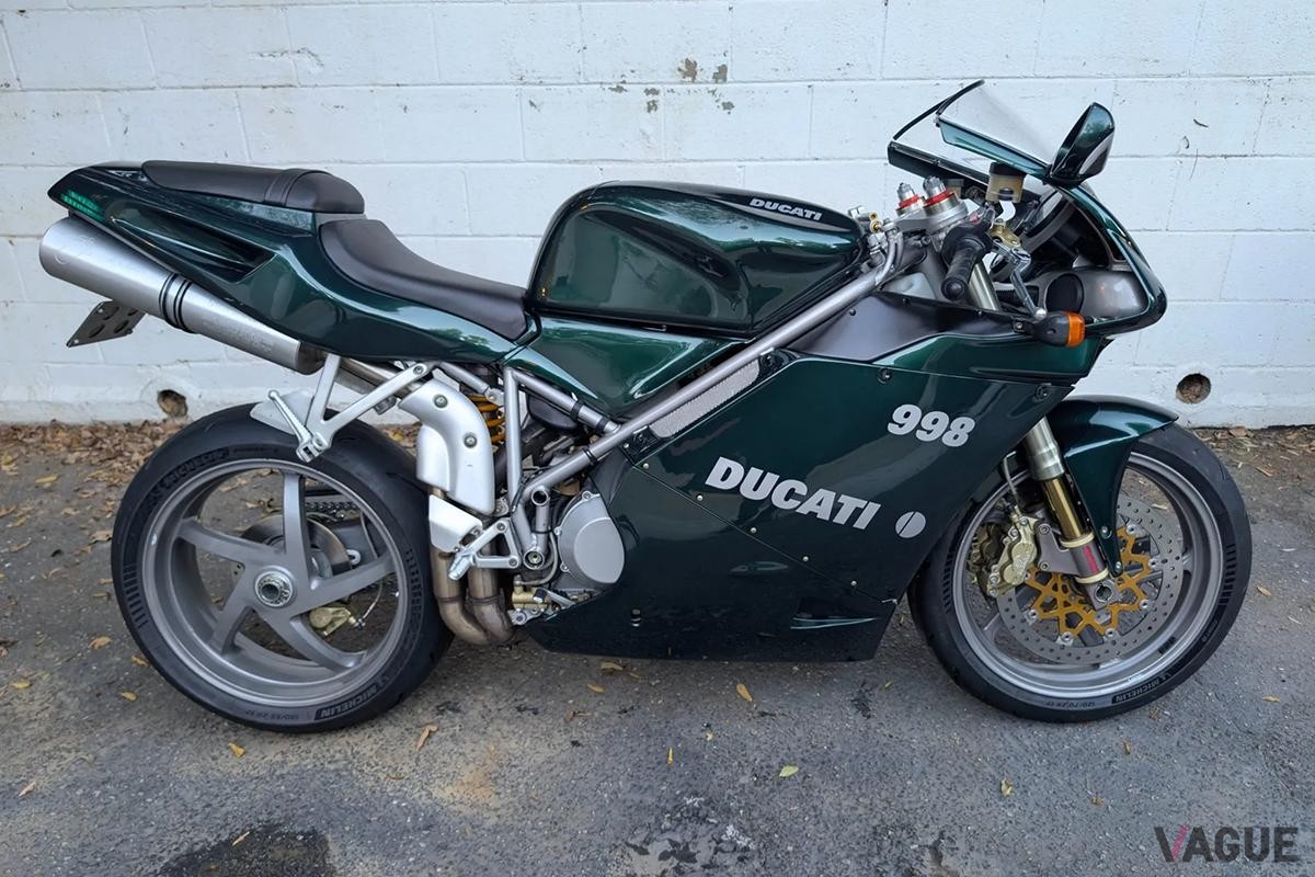 米国オークションに出品、落札された2004年式ドゥカティ「998マトリックス」