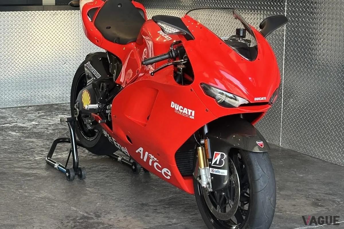 米国オークションに出品、落札された2008年式ドゥカティ「デスモセディチRR」