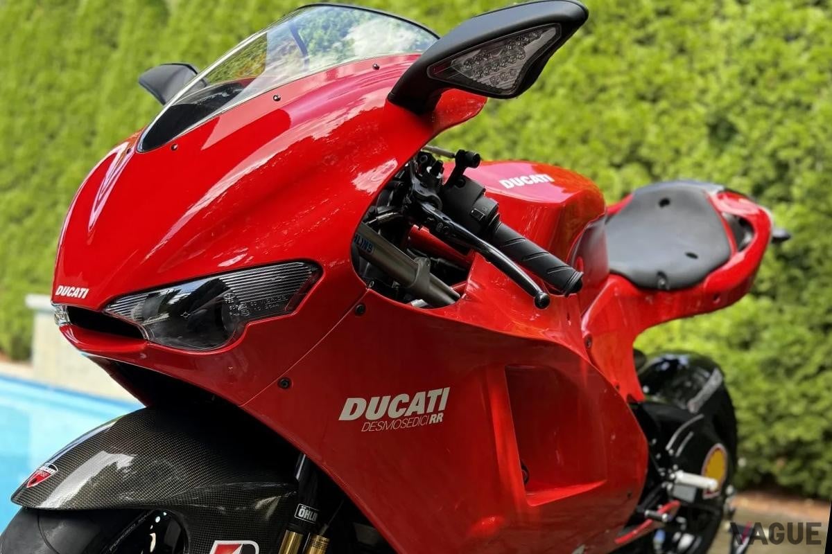 米国オークションに出品、落札された2008年式ドゥカティ「デスモセディチRR」