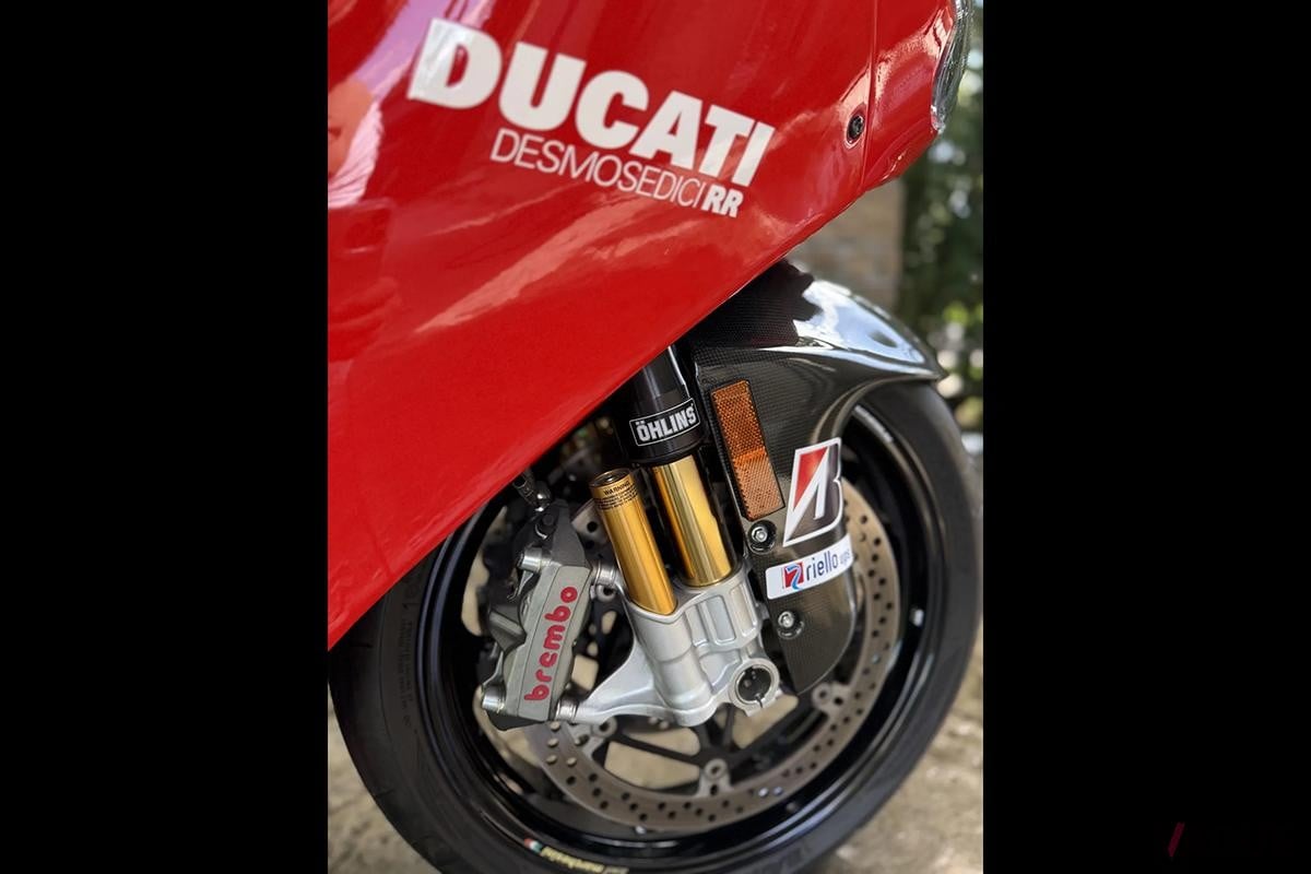 米国オークションに出品、落札された2008年式ドゥカティ「デスモセディチRR」