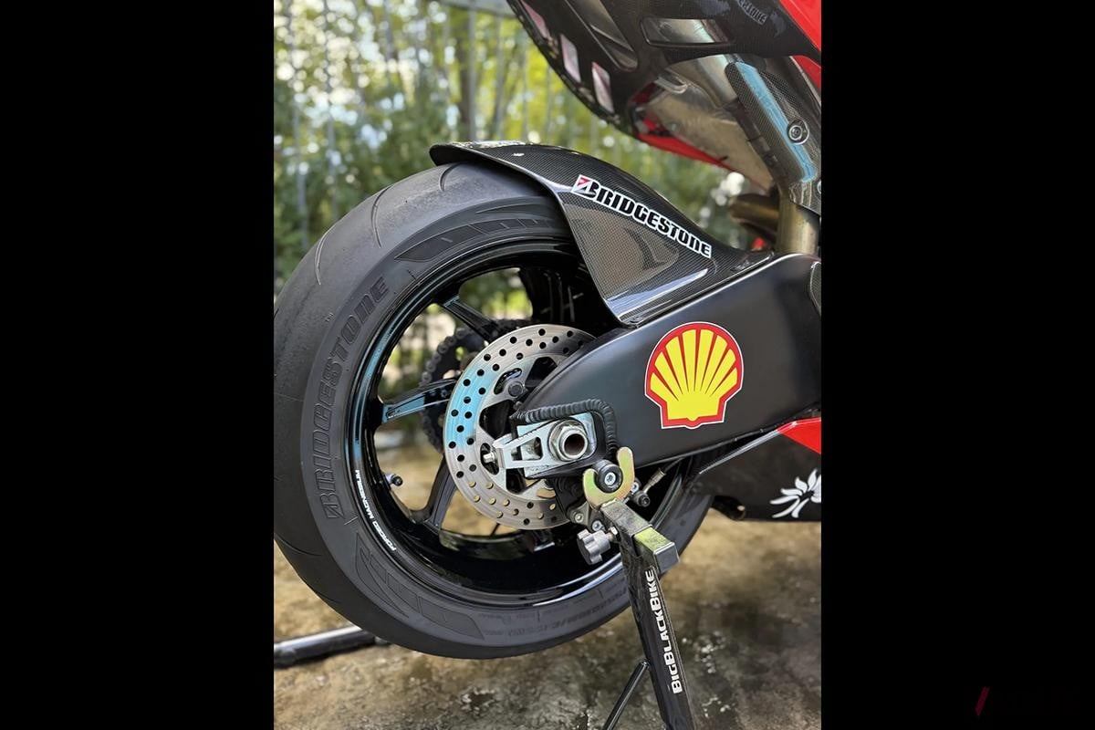 米国オークションに出品、落札された2008年式ドゥカティ「デスモセディチRR」