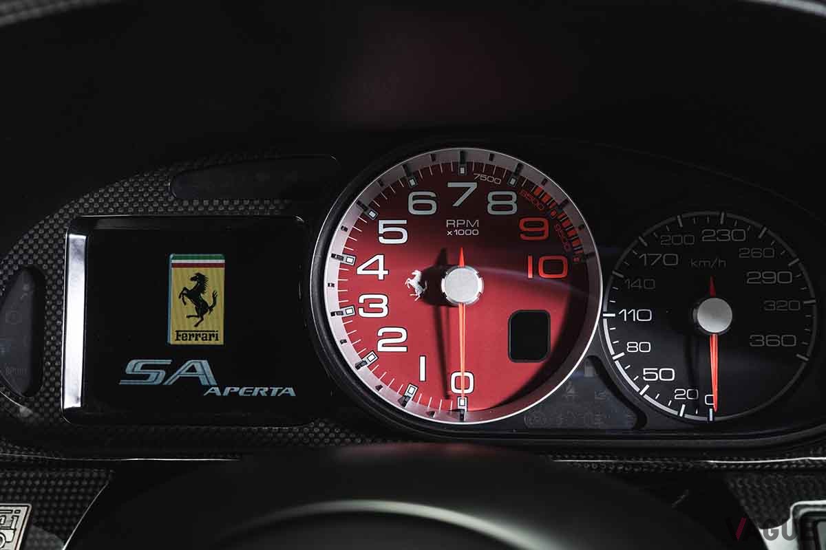 オークションに出品予定の2011年式フェラーリ「SAアペルタ」Abdulla Jaafari(c)2025 Courtesy of RM Sotheby's