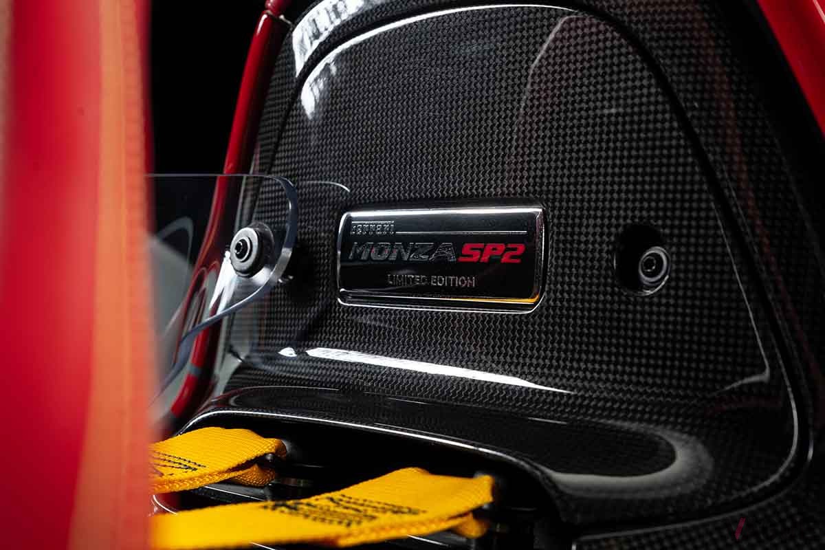 オークションに出品予定の2022年式フェラーリ「モンツァSP2」Abdulla Jaafari(c)2025 Courtesy of RM Sotheby's