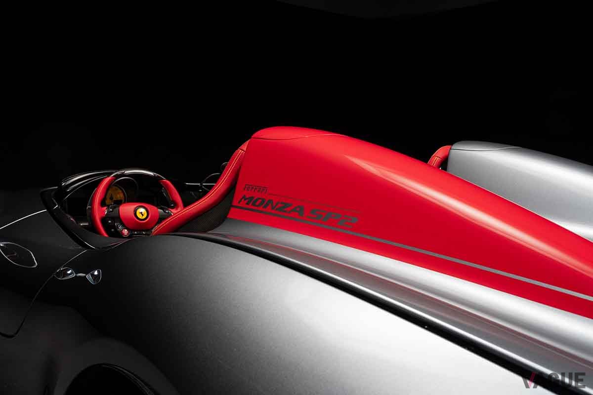 オークションに出品予定の2022年式フェラーリ「モンツァSP2」Abdulla Jaafari(c)2025 Courtesy of RM Sotheby's