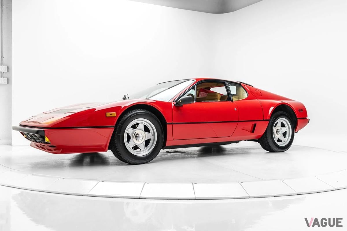 米国オークションサイトに出品、落札された1984年式フェラーリ「512BBi」