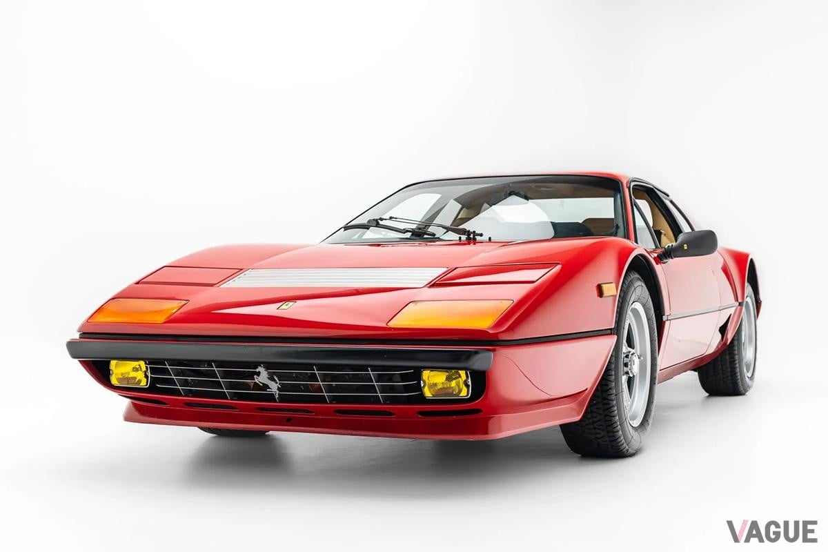 米国オークションサイトに出品、落札された1984年式フェラーリ「512BBi」