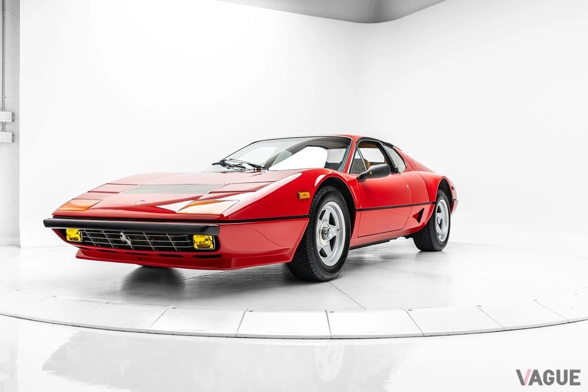 米国オークションサイトに出品、落札された1984年式フェラーリ「512BBi」