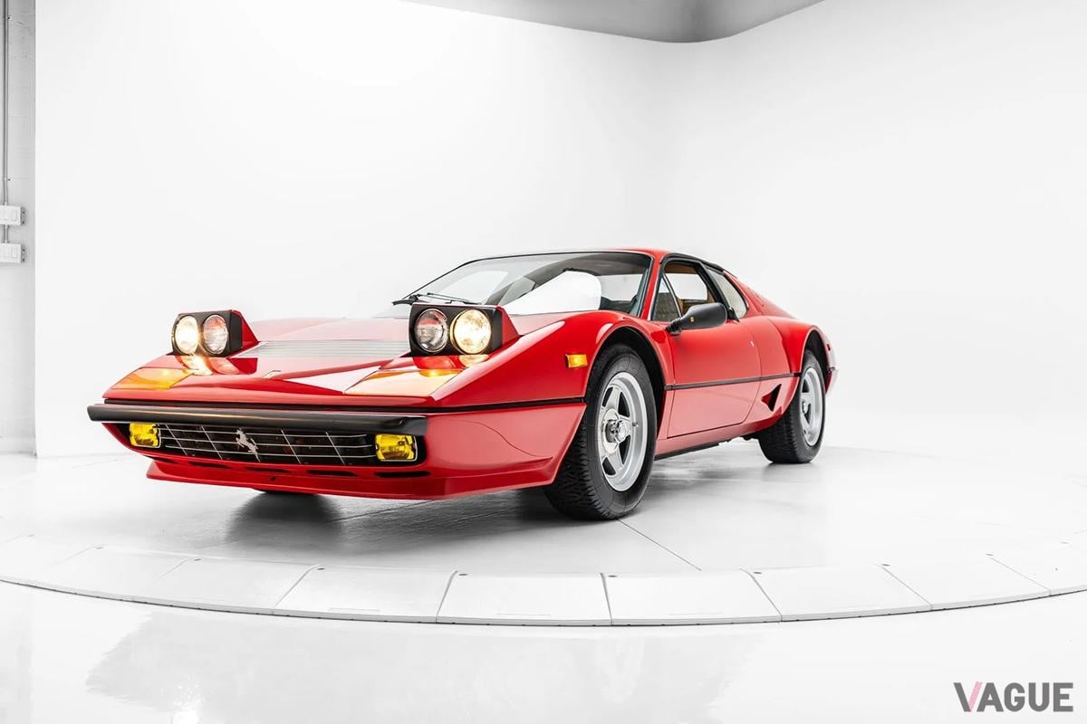 米国オークションサイトに出品、落札された1984年式フェラーリ「512BBi」