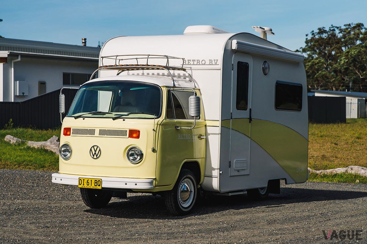 オンラインオークションで落札された1975年式VW「タイプ2モーターホーム」