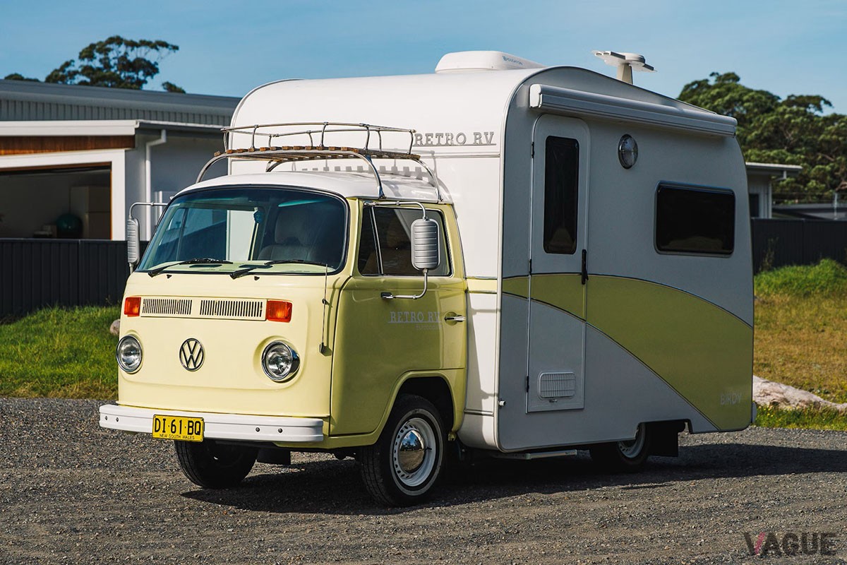 オンラインオークションで落札された1975年式VW「タイプ2モーターホーム」