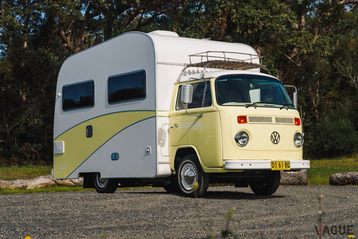 オンラインオークションで落札された1975年式VW「タイプ2モーターホーム」