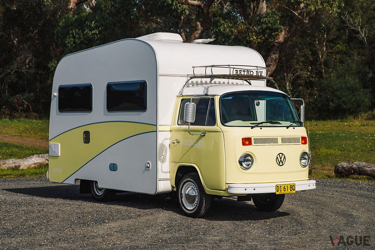 オンラインオークションで落札された1975年式VW「タイプ2モーターホーム」