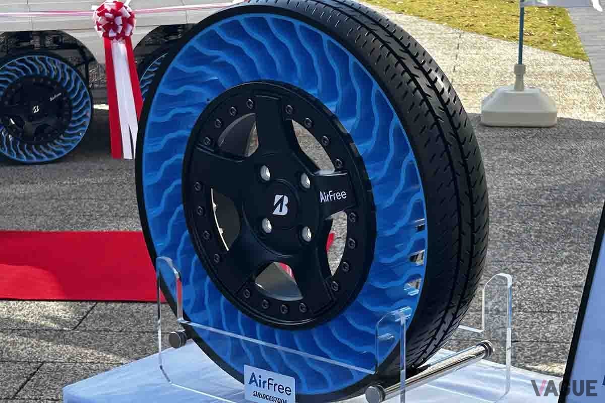 ブリヂストンの次世代タイヤ「AirFree(エアフリー）」