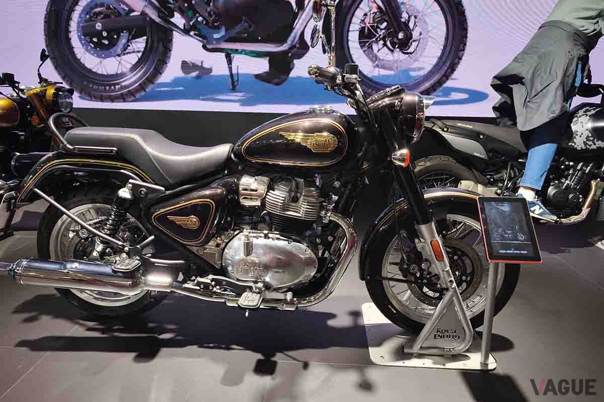 世界初公開されたロイヤルエンフィールド新型「ブリット650」