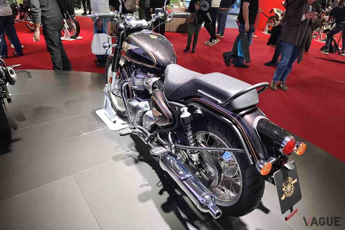 世界初公開されたロイヤルエンフィールド新型「ブリット650」