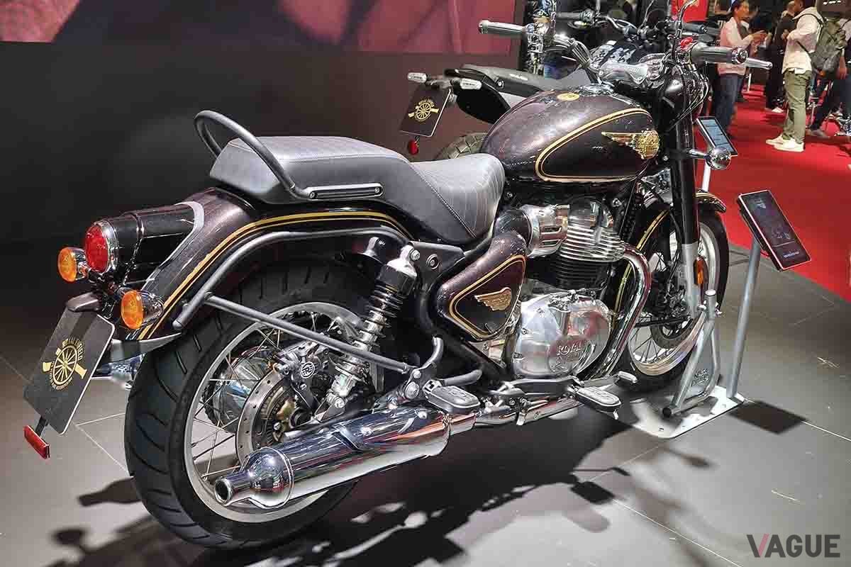 世界初公開されたロイヤルエンフィールド新型「ブリット650」