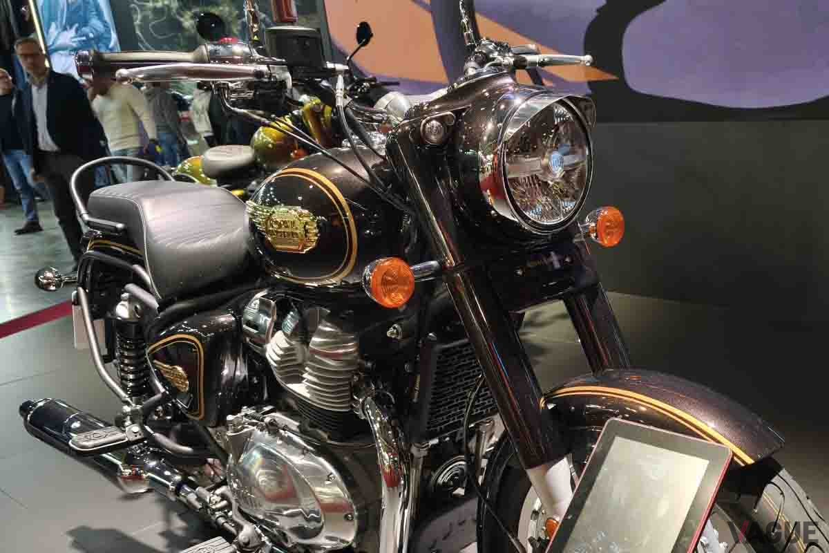 世界初公開されたロイヤルエンフィールド新型「ブリット650」