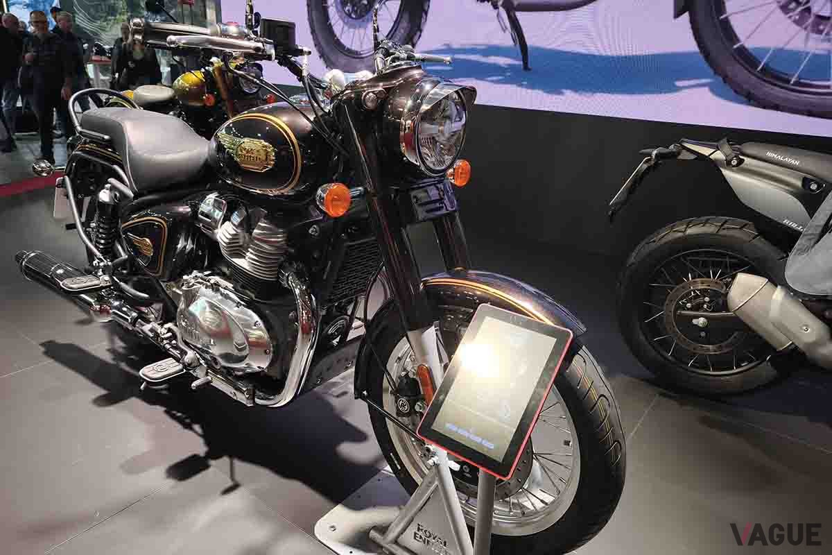 世界初公開されたロイヤルエンフィールド新型「ブリット650」