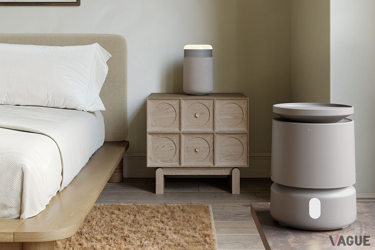 「Blueair Mini Restful 空気清浄機 and Sunrise Clock SC9i」Coastal Beige(2万6400円 消費税込)