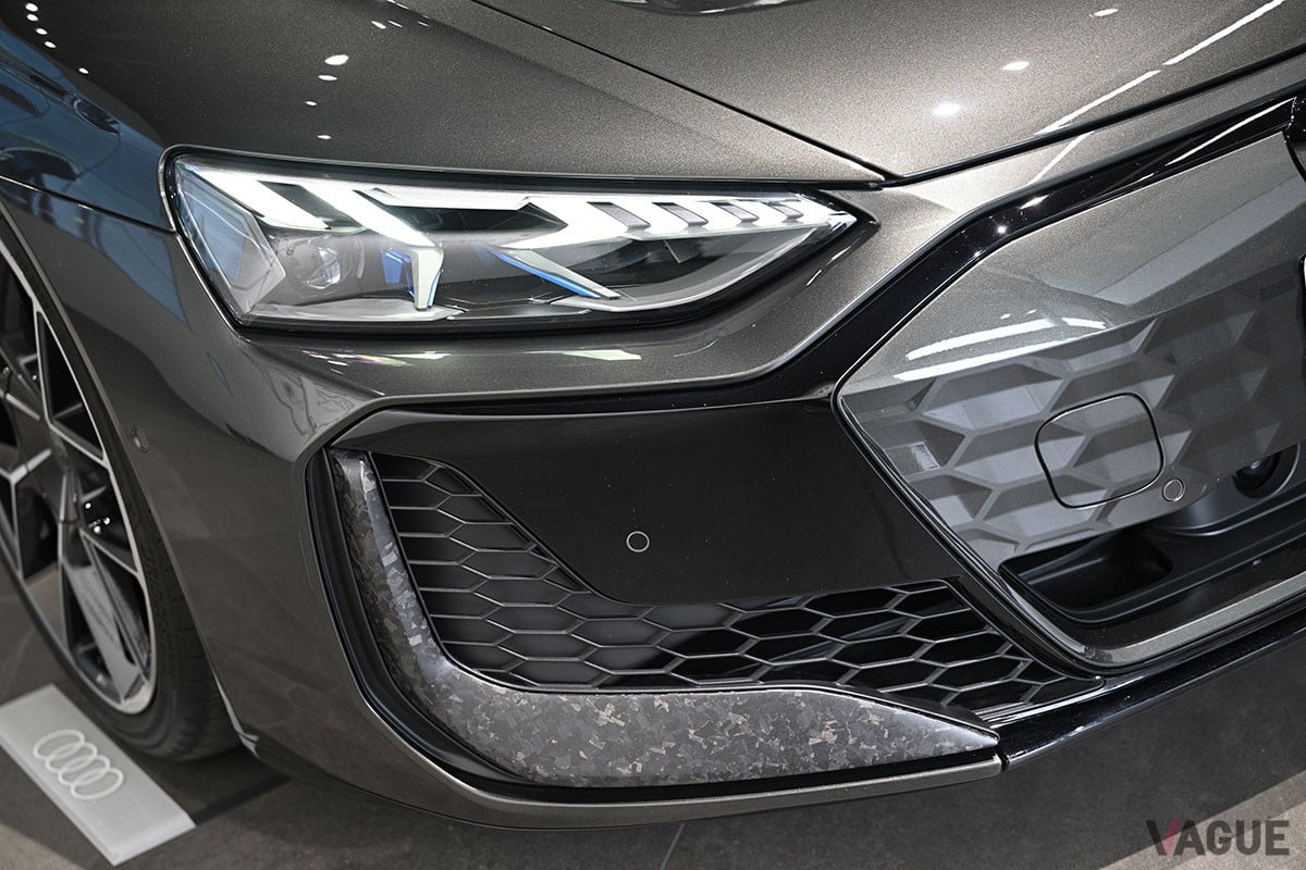 「Audi e-tron GT Dynamic Driving Experience」の試乗プログラムに用意されたアウディの最新モデル「RS e-tron GT performance」