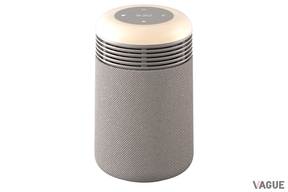 「Blueair Mini Restful 空気清浄機 and Sunrise Clock SC9i」Coastal Beige（2万6400円 消費税込）