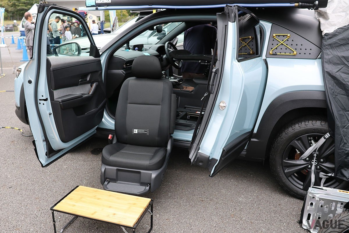 車中泊仕様のマツダ「MX-30」