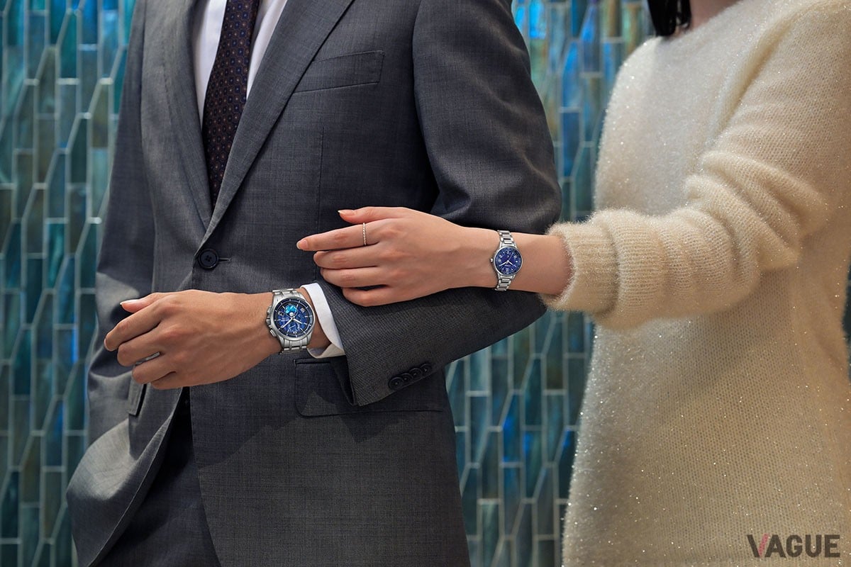 左より「シチズン アテッサ BY1000-51L」 「シチズン クロスシー EC1160-71L」