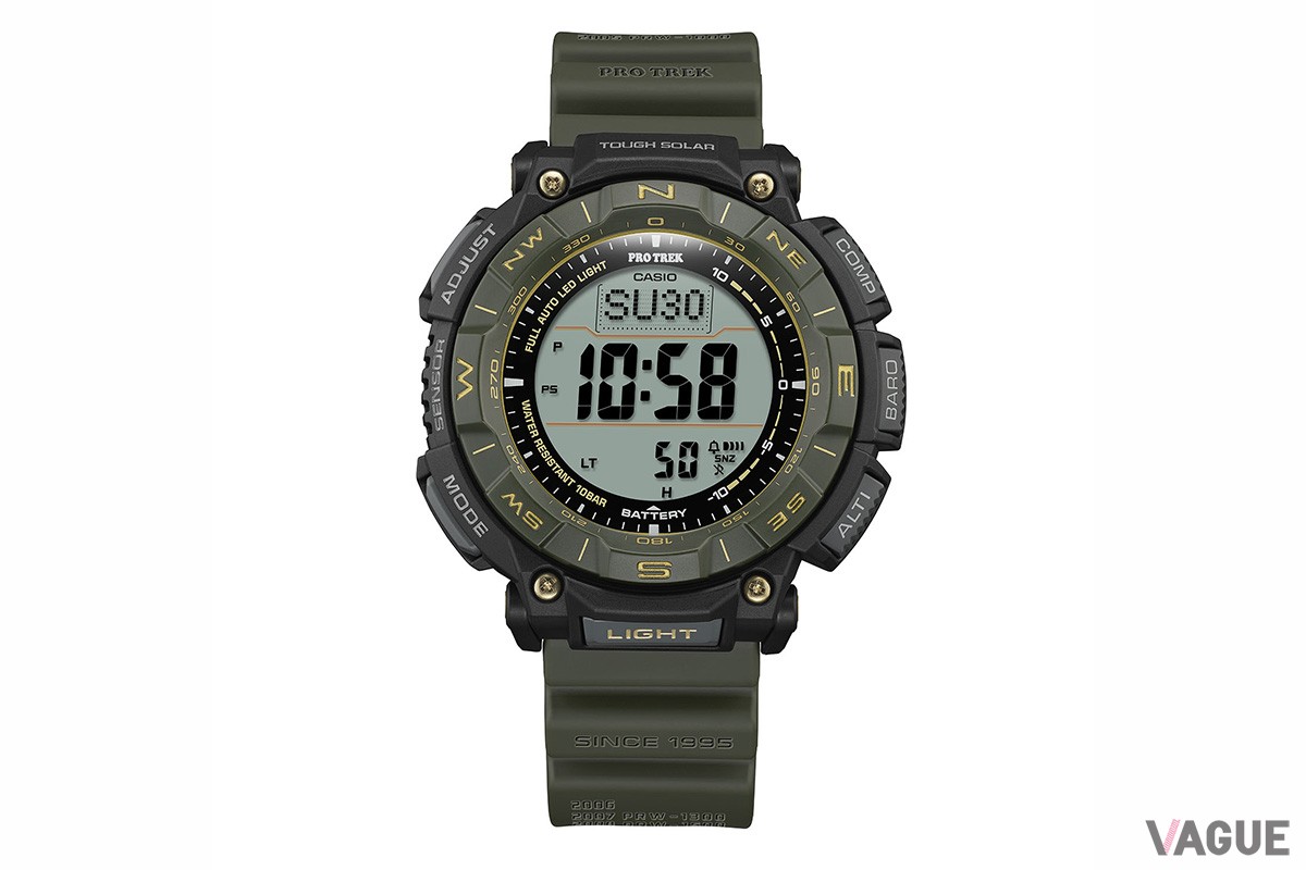 「カシオ PRO TREK PRG-340ANS」 （3万8500円 消費税込）
