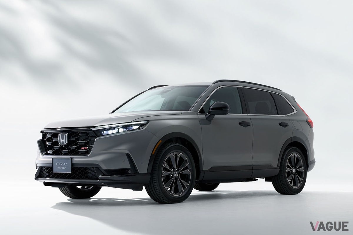 今冬、発売予定のホンダ新型「CR-V e：HEV RS ブラックエディション」