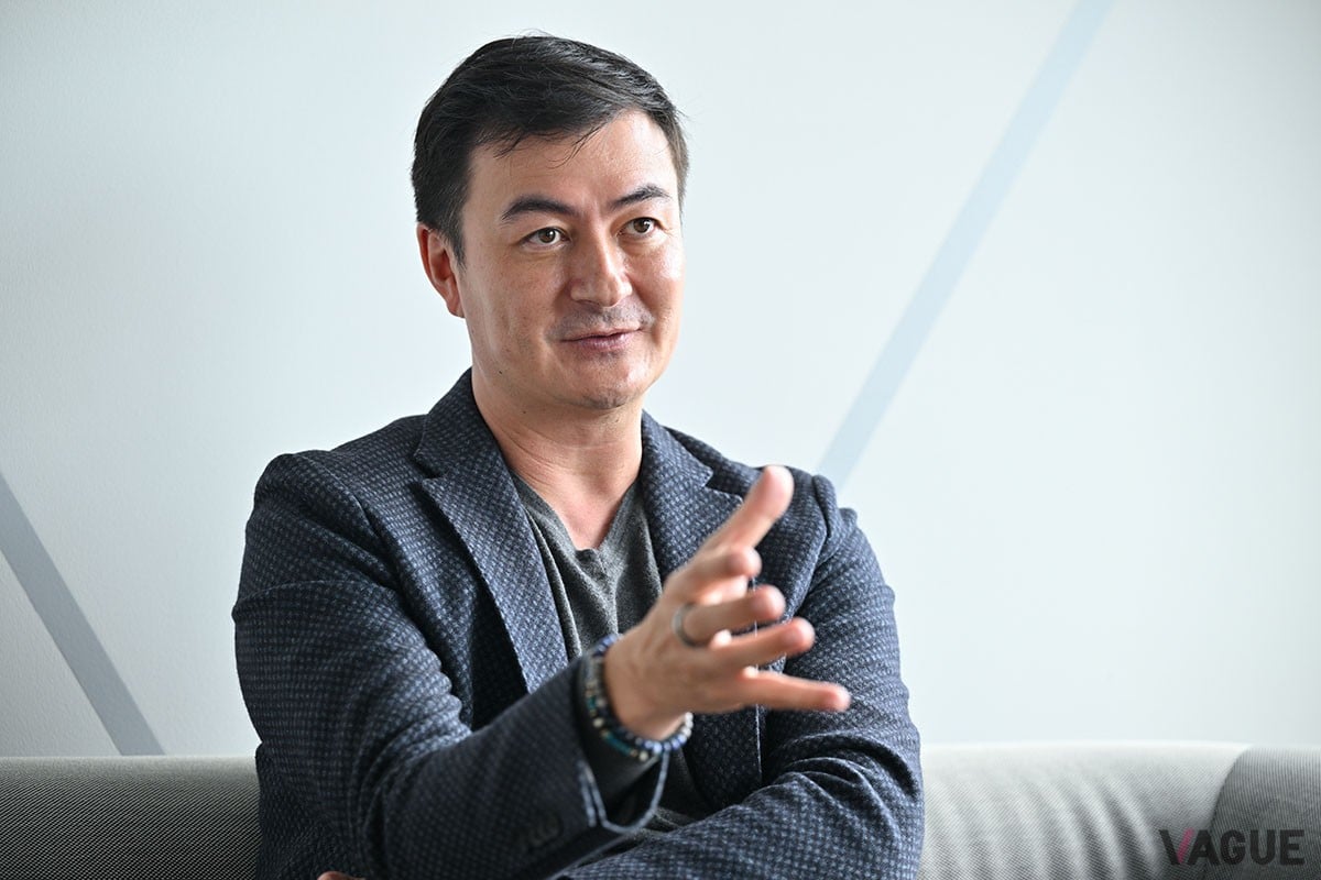 「Audi e-tron GT Dynamic Driving Experience」開催の理由を語ってくれたシェーパースさん