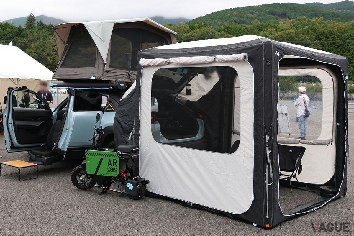 車中泊仕様のマツダ「MX-30」