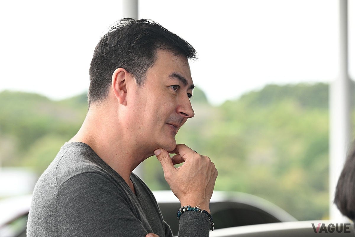 クローズドコースである「PEC東京」で「RS e-tron GT performance」の魅力を再認識したというシェーパースさん