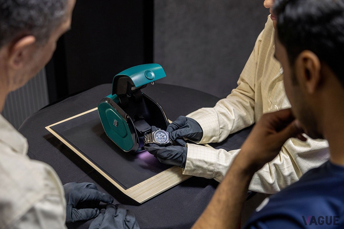 2025年11月19日から23日まで行われたドバイ・ウォッチ・ウィークで公開されたプロトタイプは会場でも大いに注目を集めた