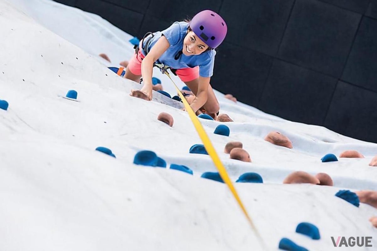 ロッククライミングウォール