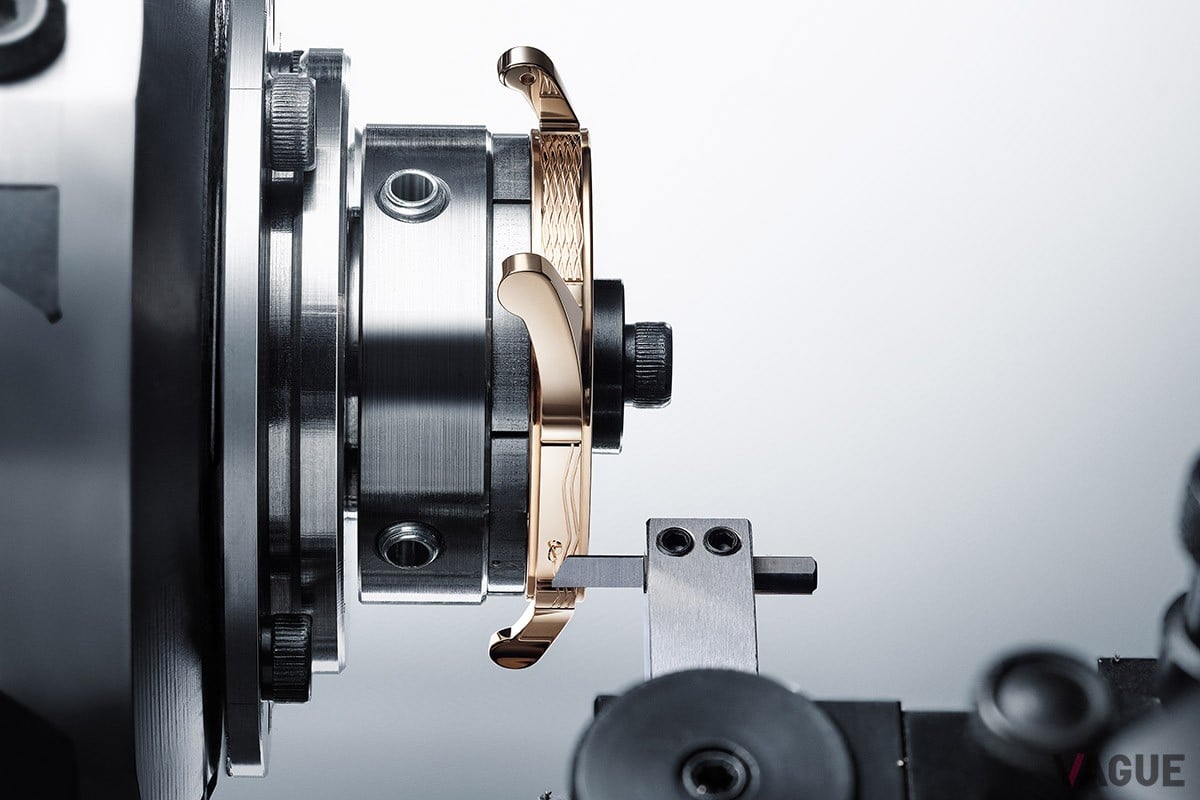 オフセンターのローターが3.95mmという薄さも実現している