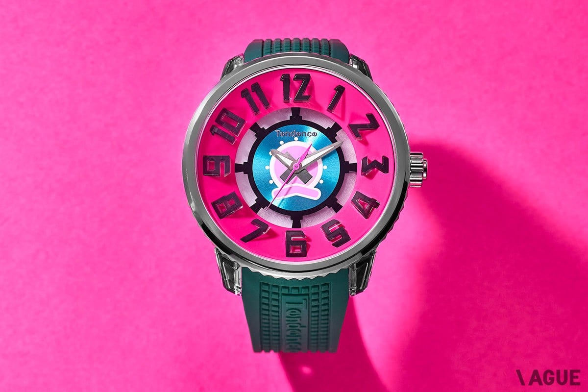 ビビッドなピンクのインナーリングと組み合わせることで、可愛いらしくもスタイリッシュなデザインに