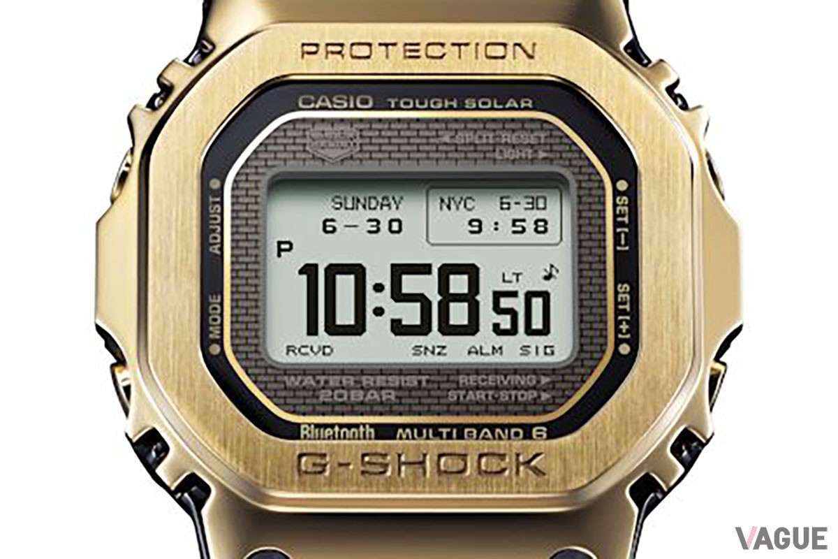 「カシオ フルメタルG-SHOCK GMW-BZ5000GD-9」ゴールド 10万2300円（消費税込）